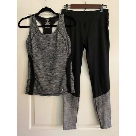 Danskin Now Activewear Set | Pants, Tank, Shirt | Size Medium - Picture 2 of 14